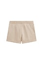 view 2 of 2 Kids French Terry Flag Standard Short in Expedition Dune Heather