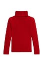 view 2 of 2 Long Sleeve Knit Turtleneck Pullover in Ralph Red