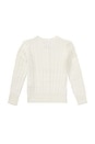 view 2 of 2 КАРДИГАН CABLE-KNIT in Warm White