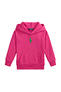 view 1 of 2 Kids Long Sleeve Lightweight Magic Fleece Hoodie in College Pink