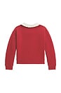view 2 of 5 SWEAT RUFFLE COLLAR in Camden Red