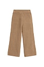 view 2 of 5 Sweater Wide Leg Pant in Camel Heather