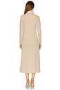 view 3 of 3 Wool-blend Turtleneck Dress in Tuscan Beige Heather