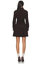 view 3 of 5 Cotton Corduroy A-line Shirtdress in Dark Beech