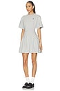 view 2 of 4 Jersey Short Sleeve T-shirt Dress in Cobblestone Heather
