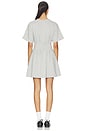 view 3 of 4 Jersey Short Sleeve T-shirt Dress in Cobblestone Heather