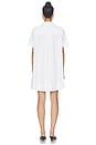 view 4 of 4 Poplin Baby Doll Dress in White