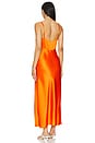 view 3 of 4 Addison Slip Dress in Bright Signal Orange