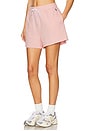 view 3 of 6 Fleece Knit Standard Short in Pink Sand