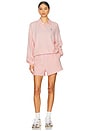 view 5 of 6 Fleece Knit Standard Short in Pink Sand