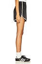 view 2 of 6 Logo Satin Rally Short in Polo Black