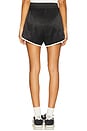 view 4 of 6 Logo Satin Rally Short in Polo Black