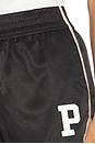 view 6 of 6 Logo Satin Rally Short in Polo Black