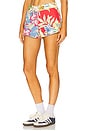 view 3 of 6 Board Short in Hawaiian Multi Print