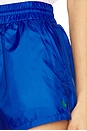 view 6 of 6 Ripstop Drawstring Short in Blue Saturn