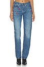 view 1 of 6 Rigid Denim Standard Straight Jeans in Bahamar Wash