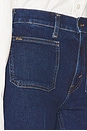 view 6 of 6 Jenn Flare Denim Jeans in Dark Indigo