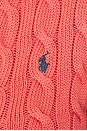 view 5 of 5 Cotton Cardi in Red Sky