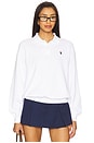 view 1 of 5 Island Polo Sweatshirt in White