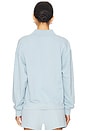 view 3 of 4 Island Polo Knit Sweatshirt in Alpine Blue