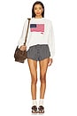 view 4 of 5 Loopback Crew Sweatshirt in Nevis