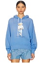 view 1 of 4 Island Long Sleeve Hoodie Sweatshirt in Summer Blue
