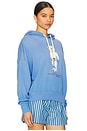view 2 of 4 Island Long Sleeve Hoodie Sweatshirt in Summer Blue
