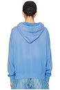 view 3 of 4 Island Long Sleeve Hoodie Sweatshirt in Summer Blue