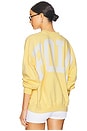 view 1 of 5 Vintage Crew Pullover in Wicket Yellow