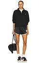 view 4 of 4 Lightweight Fleece Quarter-Zip in Polo Black