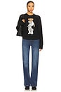 view 4 of 4 Polo Bear Cotton Crewneck Sweater in Polo Black