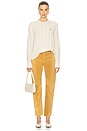 view 4 of 5 Cable Wool Cashmere Crewneck Sweater in Classics White