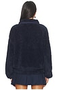 view 3 of 5 Polo Bear High Pile Fleece Mockneck in Hunter Navy