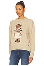 view 2 of 5 Polo Bear Rollneck Sweater in Dark Almond Marl