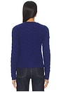 view 3 of 5 Long Sleeve Cardigan in Winter Night Navy