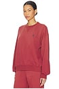 view 2 of 5 Arctic Fleece Crew Sweatshirt in Red Snapper