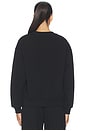 view 3 of 5 Arctic Fleece Long Sleeve Crew Neck Sweatshirt in Polo Black