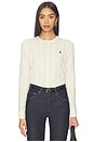 view 1 of 5 Julianna Long Sleeve Pullover in Authentic Cream