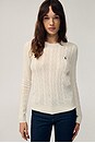 view 1 of 8 Julianna Long Sleeve Pullover in Authentic Cream
