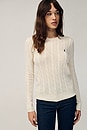 view 3 of 8 Julianna Long Sleeve Pullover in Authentic Cream