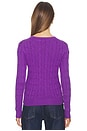 view 3 of 5 Pima Julianna Long Sleeve Top in Magenta