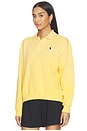 view 2 of 5 Arctic Fleece Polo Sweatshirt in Collegiate Yellow