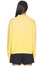 view 3 of 5 Arctic Fleece Polo Sweatshirt in Collegiate Yellow