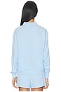 view 3 of 5 Island Fleece Polo Sweatshirt in Baby Blue