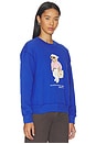 view 2 of 4 Island Fleece Crew Neck Sweatshirt in Gala Blue