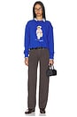 view 4 of 4 Island Fleece Crew Neck Sweatshirt in Gala Blue