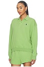 view 2 of 5 SUDADERA POLO ISLAND FLEECE in Parakeet Green