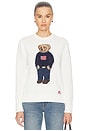 view 1 of 5 JERSEY LONG SLEEVE PULLOVER in Deckwash White Multi