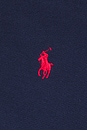 view 6 of 5 Fleece Polo Long Sleeve Sweater in Cruise Navy
