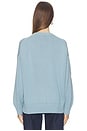 view 3 of 5 Cotton Bear Crew Neck Pullover in Blue Note